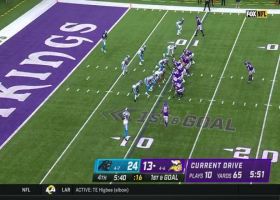 Kirk Cousins connects with Bisi Johnson to convert two-point conversion