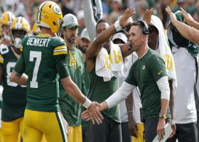 Benkert shows outstanding touch on 5-yard TD to Sternberger