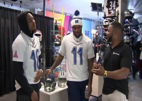 Justin Jefferson, Micah Parsons discuss 2023 Pro Bowl Games with Marshawn Lynch in background