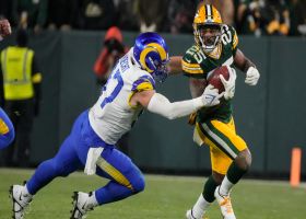 Keisean Nixon zooms past special teamers on 52-yard kick return