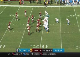William Jackson III looks like WR on red-zone INT of Justin Herbert