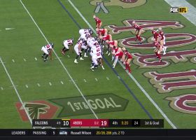 Falcons' heavy formation sets up Qadree Ollison's strong TD run