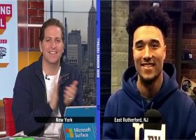 Isaiah Hodgins on celebration following wild-card win vs. Vikings, Daniel Jones performance
