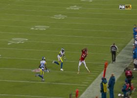 Mahomes fires 21-yard hole-shot to Valdes-Scantling with impeccable accuracy