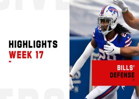 Bills' best defensive plays from 4-turnover game | Week 17
