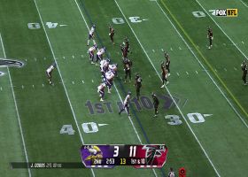 Jeff Okudah's blanket coverage vs. Addison prevents WR from first-down reception