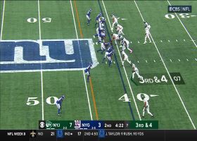 Giants' D swarms Zach Wilson as Dexter Lawrence comes up with the sack