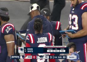 Kurt Hinish vacuums in Patriots RB for strong TFL