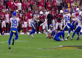 Tyler Higbee ices Rams' road win with onside kick recovery