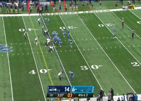 Lions' fake punt pays off as Cephus hauls in perfectly placed throw from Fox