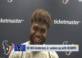 Will Anderson Jr. reacts to being named team captain as rooking along with QB C.J. Stroud