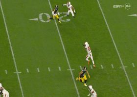 Grant Delpit makes diving INT of Kenny Pickett deep in Steelers territory