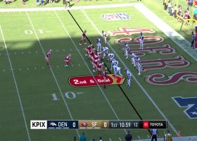 Jonathon Cooper wraps up Purdy for red-zone sack