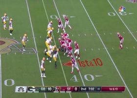 Tyler Lancaster's interior pressure allows Packers to sack Garoppolo