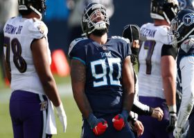DaQuan Jones clamps down on Lamar Jackson for Titans' fourth sack of half