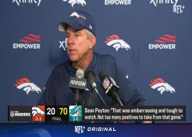Sean Payton address the media following Week 3 loss vs. Dolphins