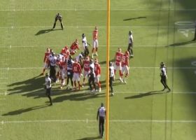 Harrison Butker's extra point misses after Chiefs' third TD