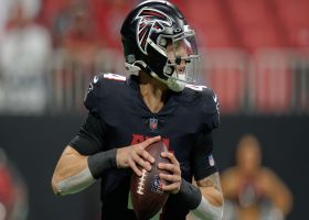 Palmer forecasts Falcons' future with Ridder at the QB1 reins