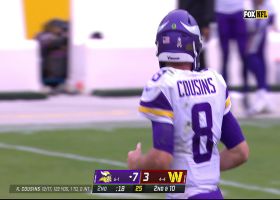 Cousins lofts dime to Thielen across the middle for 36-yard connection