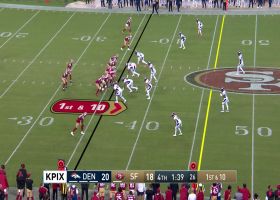 Lance dots Bell in stride for speedy 43-yard pickup in crunch time