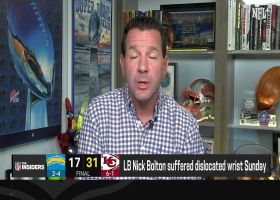 Rapoport: Surgery could be possible for Nick Bolton (dislocated wrist) | 'The Insiders'