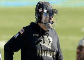 Pelissero: Panthers have split reps between two backup QBs this week
