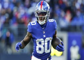 Richie James' drag route turns into 9-yard TD for Giants