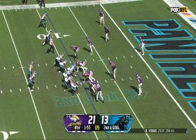 Harrison Smith's blitzing sack of Bryce Young comes in red zone during fourth quarter