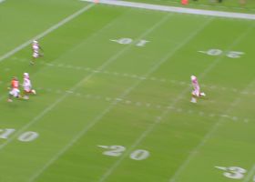 Tanner Vallejo picks off end-of-half Hail Mary attempt