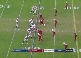 Lil'Jordan Humphrey dashes to open space on 27-yard catch and run