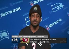 Quandre Diggs joins 'NFL Total Access' ahead of Seahawks-49ers Super Wild Card Weekend game