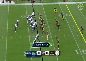 Arthur Maulet quickly diagnoses screen pass for TFL on perimeter