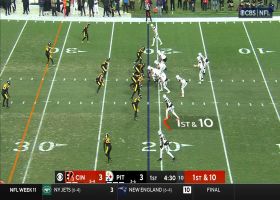 Cam Heyward's TFL on Mixon comes instantly after RB receives handoff