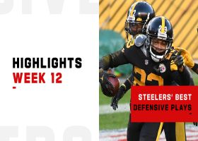 Steelers' best defensive plays in win over Ravens | Week 12