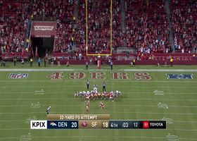 Jake Moody's 32-yard field goal gives 49ers the win over Broncos