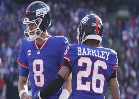 If Giants franchise tag Daniel Jones, how should they approach Saquon Barkley's new contract | 'GMFB'