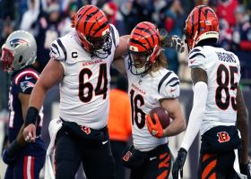 Trenton Irwin absorbs hit on 4-yard TD catch