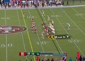 Dexter Williams sprints to daylight on 25-yard burst