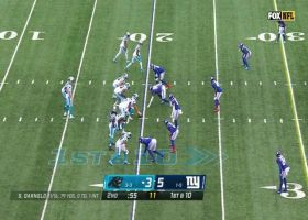 Jabrill Peppers won't be denied sack on Darnold after chase down