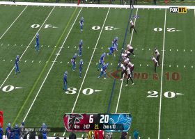 Aidan Hutchinson delivers strip-sack takeaway of Ridder late in fourth quarter