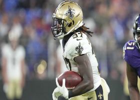 Tony Jones Jr. hits turbo for 18-yard TD sprint to the pylon