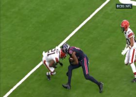 Nico Collins lowers the BOOM on Denzel Ward for 13-yard truck-stick pickup