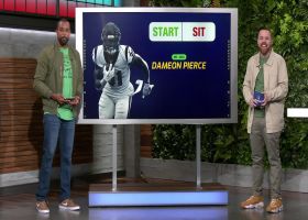 Florio's start/sit decision on Dameon Pierce in Week 8 | 'NFL Fantasy Live'