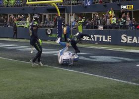 Khadarel Hodge lays out for phenomenal 42-yard grab
