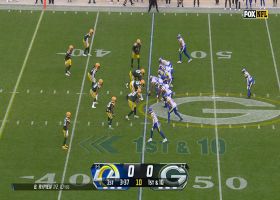 Rams' play both begins and ends in disaster for D'Vondre Campbell takeaway