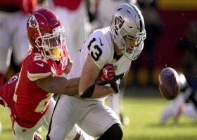 Mike Hughes' stellar day continues with forced fumble of Renfrow