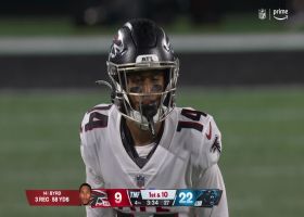 Pitts shows off maximum concentration on 18-yard snag