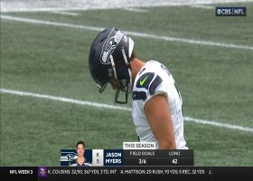 Jason Myers evens things up with 43-yard FG in first quarter
