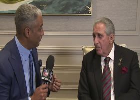 Arthur Blank discusses talking points at NFL's Spring League Meeting in Atlanta