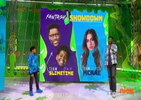 Fantasy showdown vs. Tate McRae | 'NFL Slimetime'